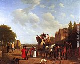 Jacques-laurent Agasse Wall Art - The Last Stage on the Portsmouth Road